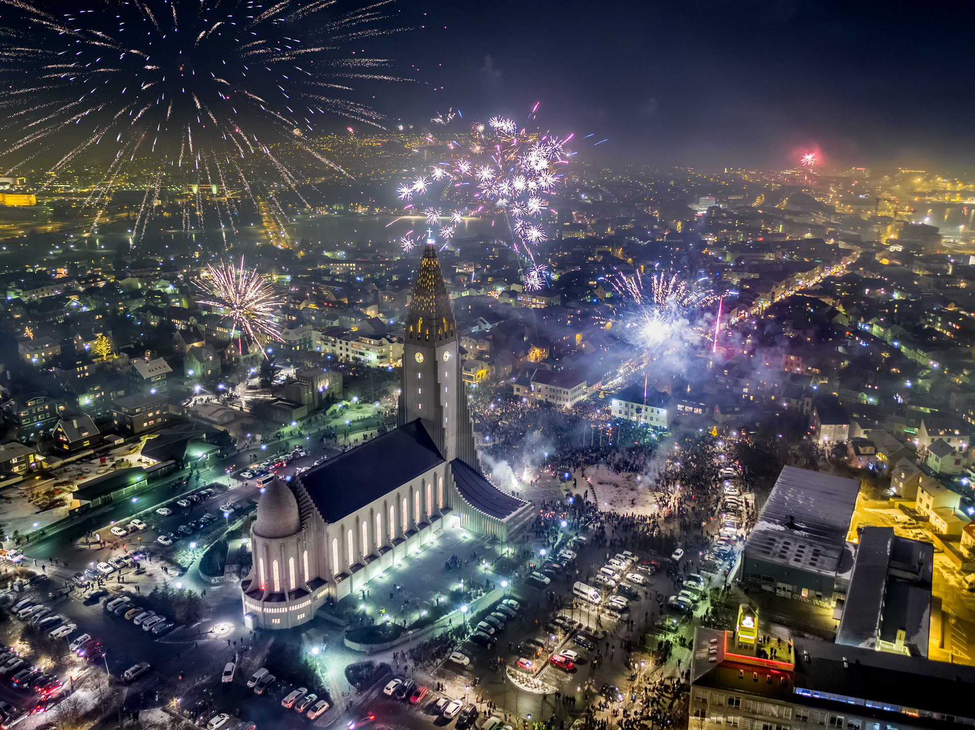 New Year's Eve in Reykjavik