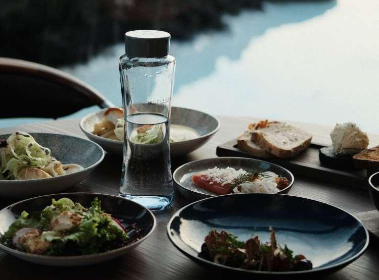 A vibrant display of modern Icelandic cuisine, featuring innovative dishes that blend traditional ingredients with contemporary culinary techniques